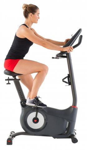Schwinn Fitness 170 Home Workout Stationary Upright Exercise Bike w/ LCD Display