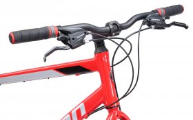 Schwinn Kempo Hybrid Bike, 700c wheels, 21 speeds, mens frame, red