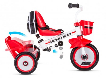 Red/White" for sale online "Schwinn Easy Steer Tricycle 