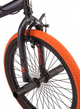 Mongoose 20" Outerlimit BMX Bike, Dark Grey/Orange