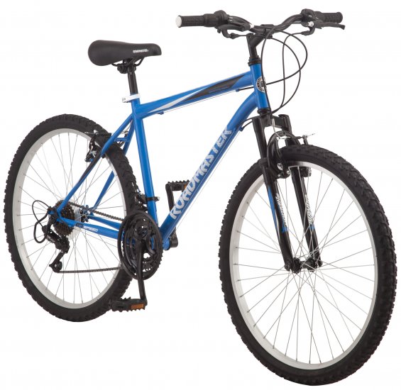 Roadmaster Granite Peak Men\'s Mountain Bike 26-inch wheels, Blue