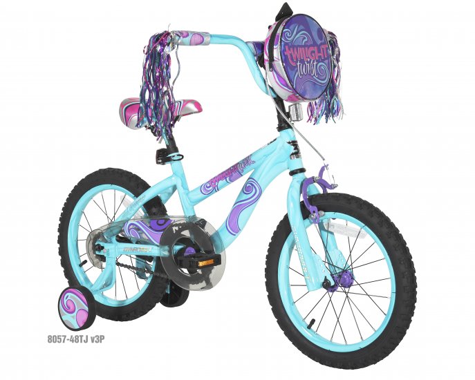 Dynacraft 16\" Twilight Girls Bike with Dipped Paint Effect, Blue/Purple