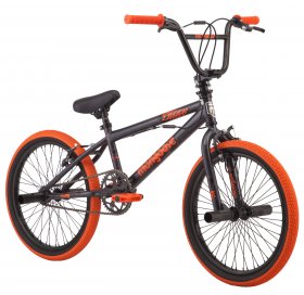 Mongoose 20" Outerlimit BMX Bike, Dark Grey/Orange