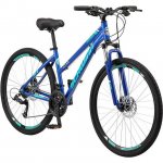 Open Box Schwinn GTX Comfort Hybrid Bike Dual 700c Wheels Lightweight S2785A - BLUE