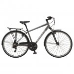 Schwinn Network 6c Hybrid Bike, 21 Speeds, Medium 17.5" Mens Style Frame, 700c Wheels, Grey