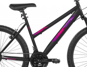 Kent 24 In. Northpoint Girl's Mountain Bike, Black/Pink/Purple
